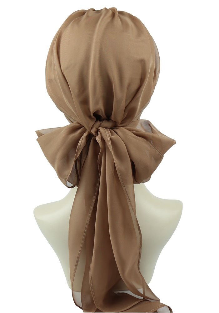 FocusCare Hair Turban Head Wrap For Women Chemo Hats For Cancer Easy Tie Bandana - Image 3